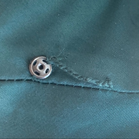 ELIE TAHARI Velvet Green Sleeveless Sheath Dress Cut Out Cocktail Party Size 0 - Picture 15 of 16